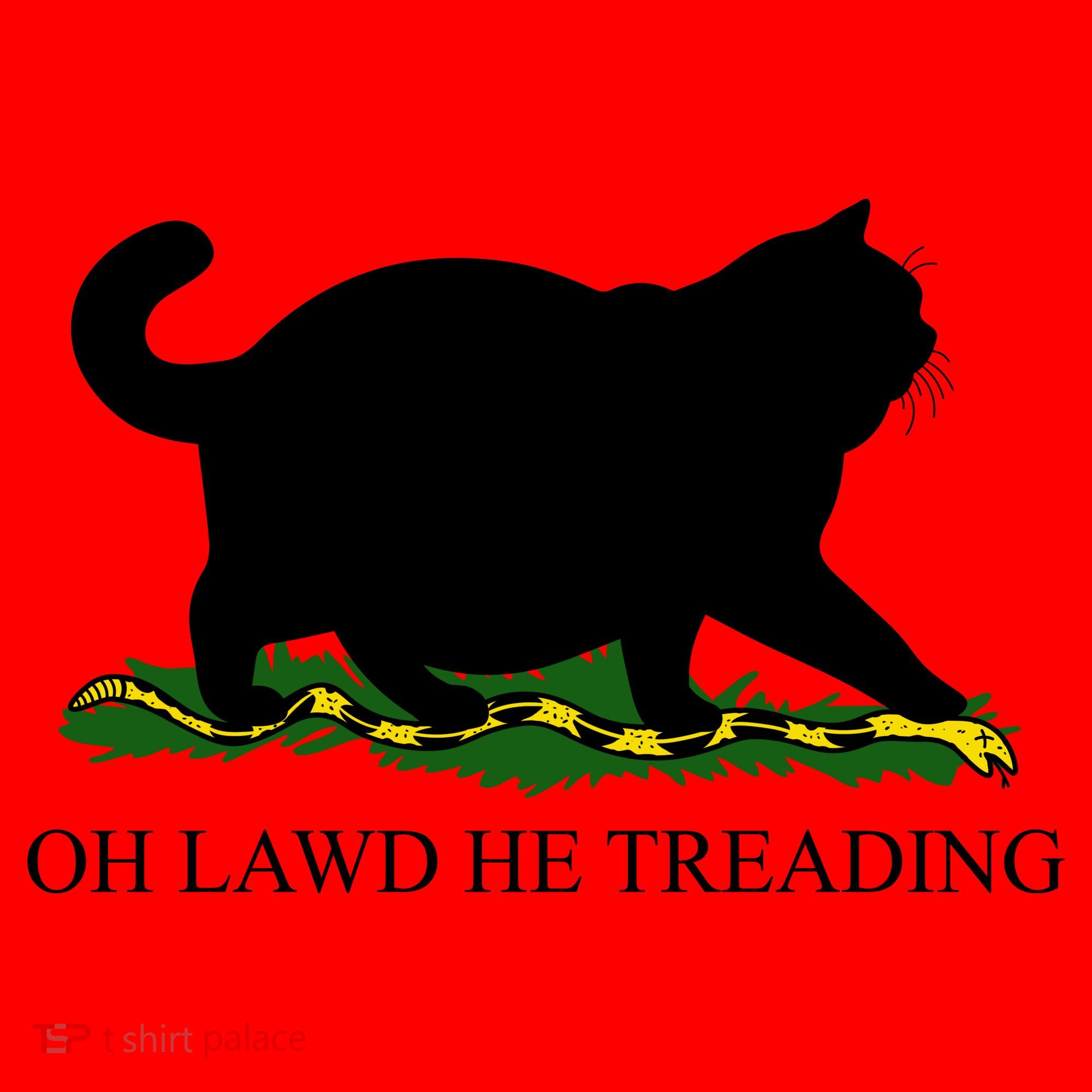Funny Oh Lawd He Treading Meme Dont Tread On Me Santa Hat