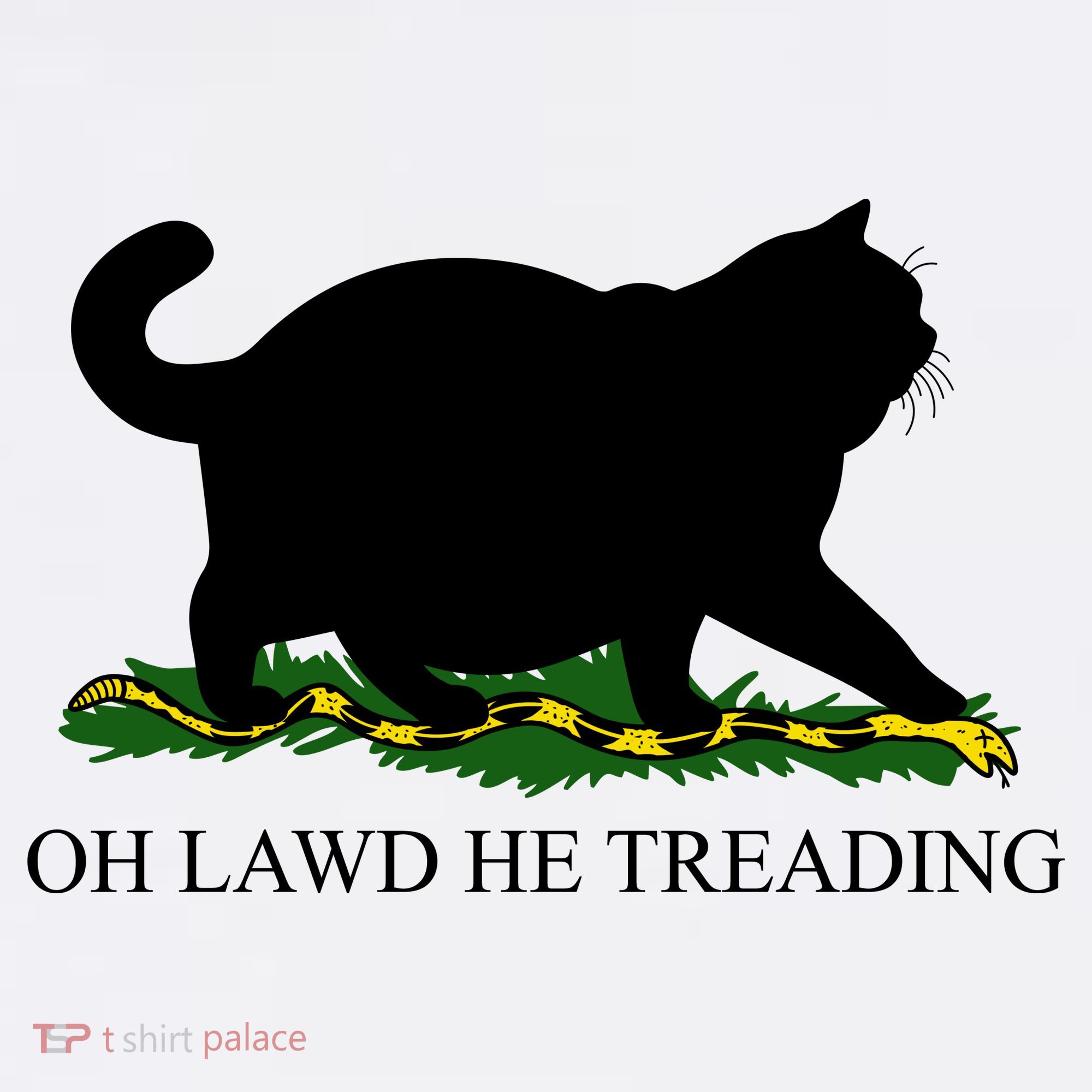 Funny Oh Lawd He Treading Meme Dont Tread On Me Women's Hoodie