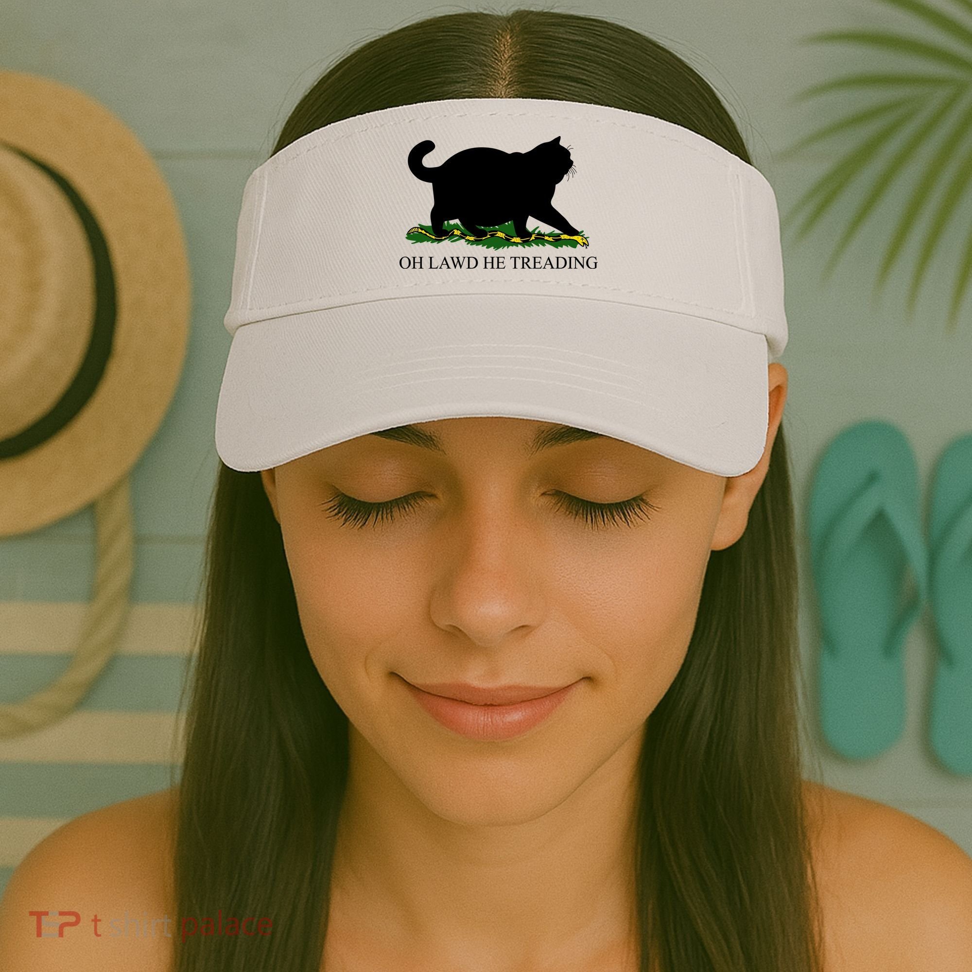 Funny Oh Lawd He Treading Meme Dont Tread On Me Visor