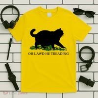 Funny Oh Lawd He Treading Meme Dont Tread On Me T-Shirt thumb 5