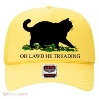 Funny Oh Lawd He Treading Meme Dont Tread On Me Hat thumb 0
