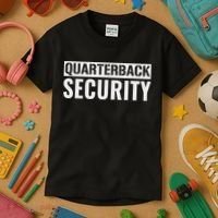 Football Offensive Line Lineman Quarterback Protection Kids T-Shirt thumb 3