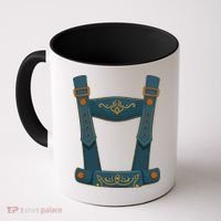 Funny Oktoberfest Lederhosen Costume Coffee Mug thumb 0