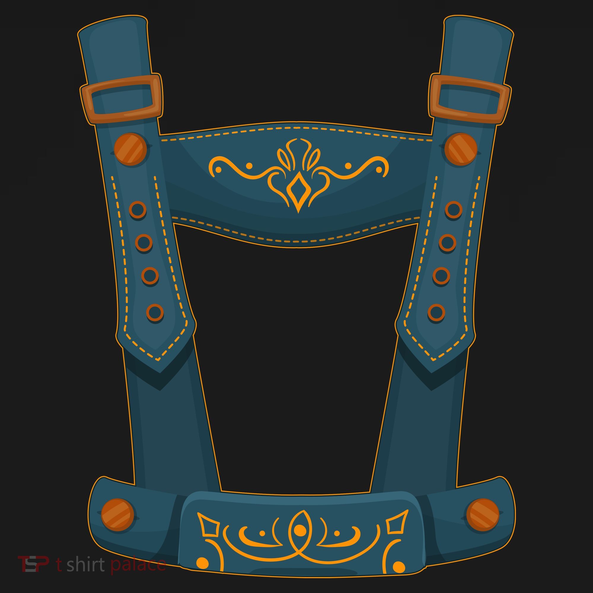 Funny Oktoberfest Lederhosen Costume Visor