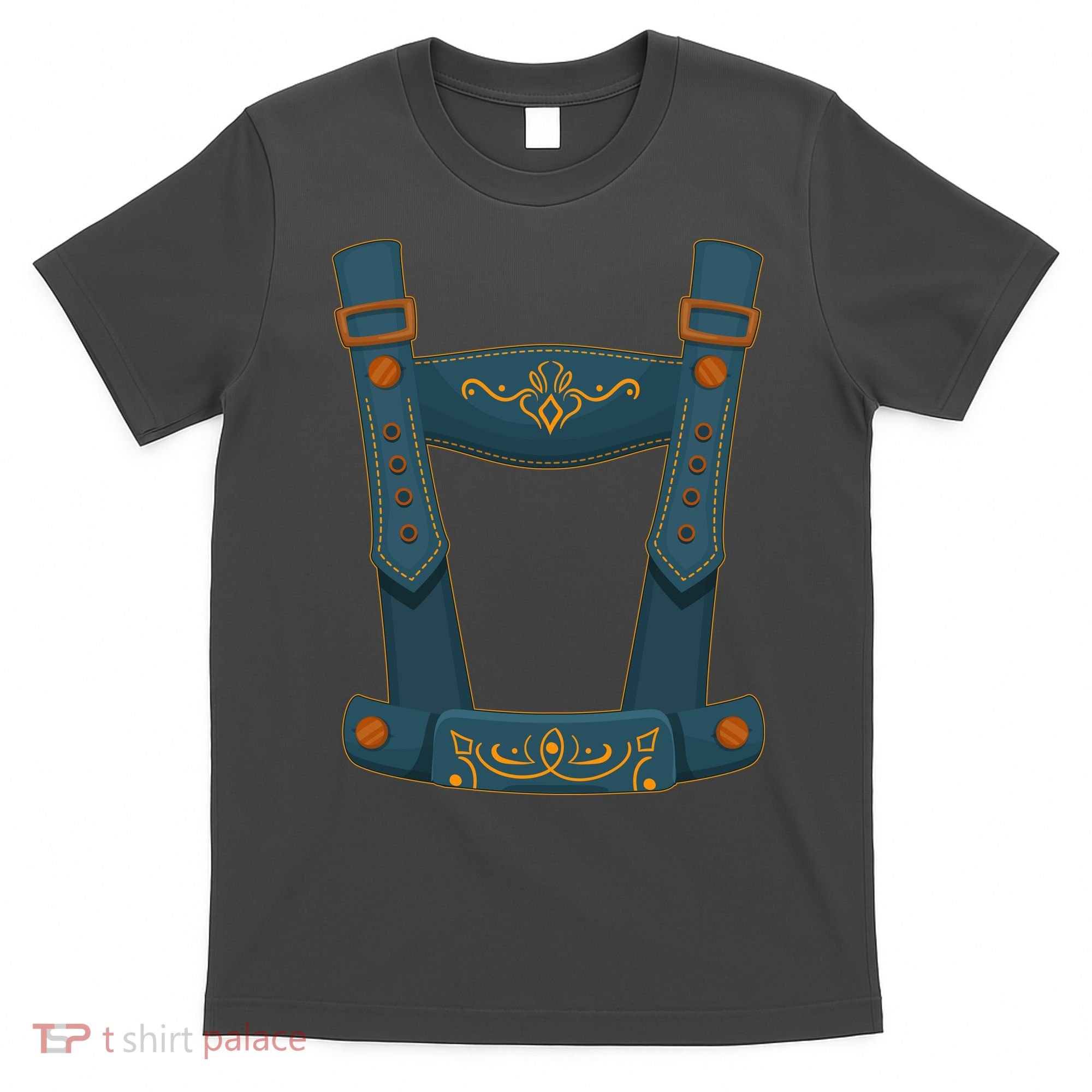 Funny Oktoberfest Lederhosen Costume T-Shirt