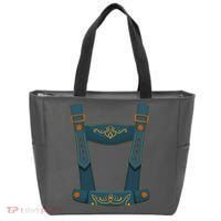 Funny Oktoberfest Lederhosen Costume Tote Bag thumb 0