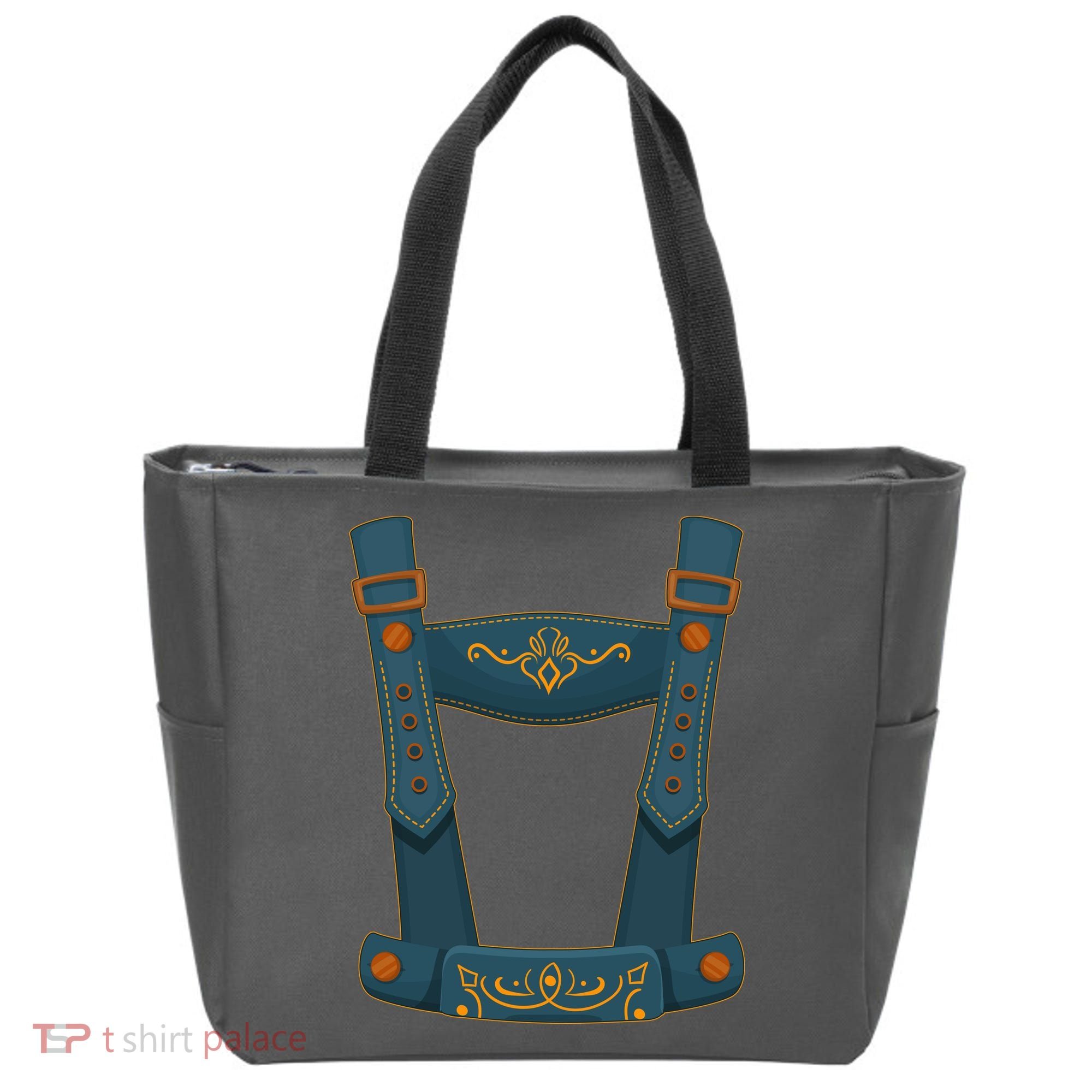 Funny Oktoberfest Lederhosen Costume Tote Bag