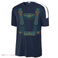 Funny Oktoberfest Lederhosen Costume Sport-Tek Competitor United Soccer Jersey thumb 2