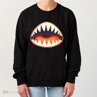 Funny Open Mouth Shark Attack Women's Sweatshirt thumb 0