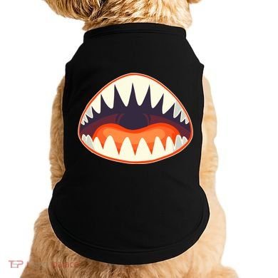 Funny Open Mouth Shark Attack Doggie Tank
