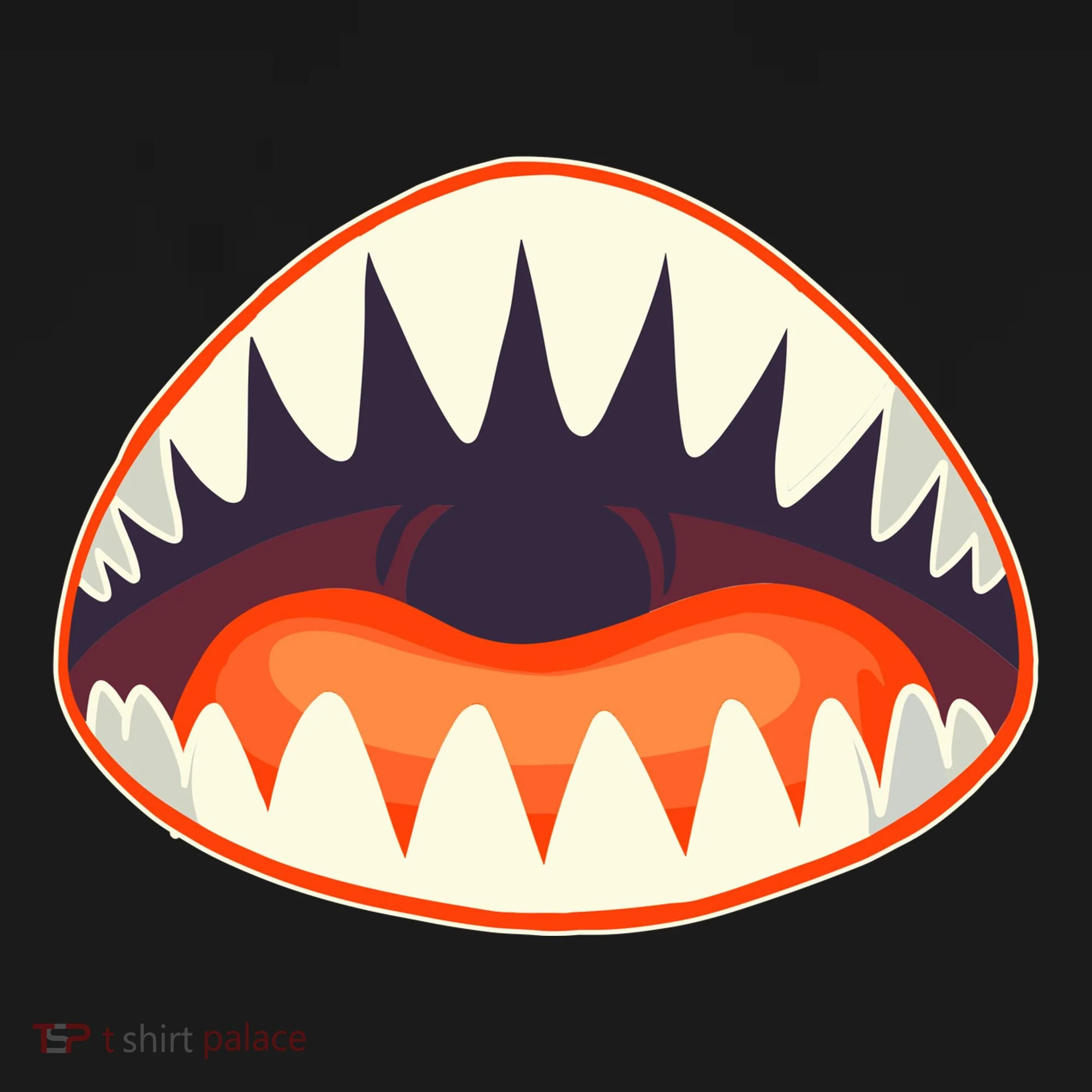 Funny Open Mouth Shark Attack Doggie Tank
