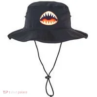 Funny Open Mouth Shark Attack Bucket Hat thumb 0