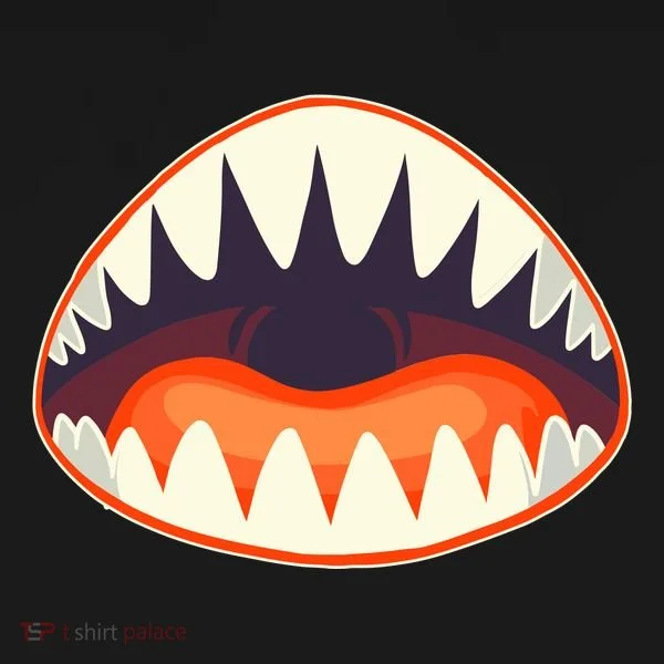 Funny Open Mouth Shark Attack Bucket Hat