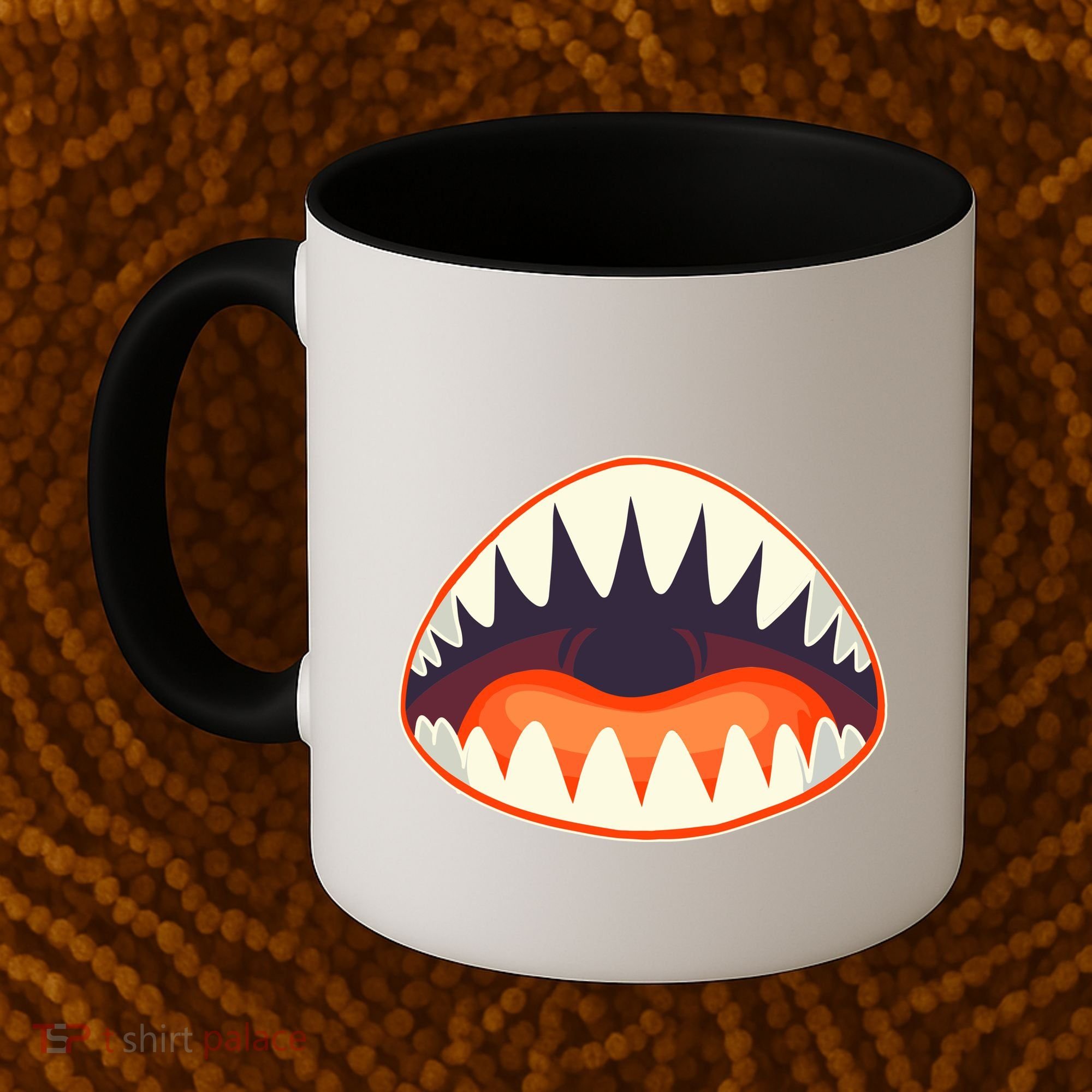 Funny Open Mouth Shark Attack Coffee Mug