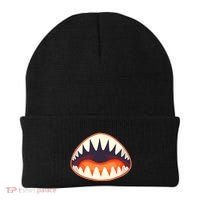 Funny Open Mouth Shark Attack Beanie thumb 0