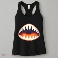 Funny Open Mouth Shark Attack Women's Tank Top thumb 3