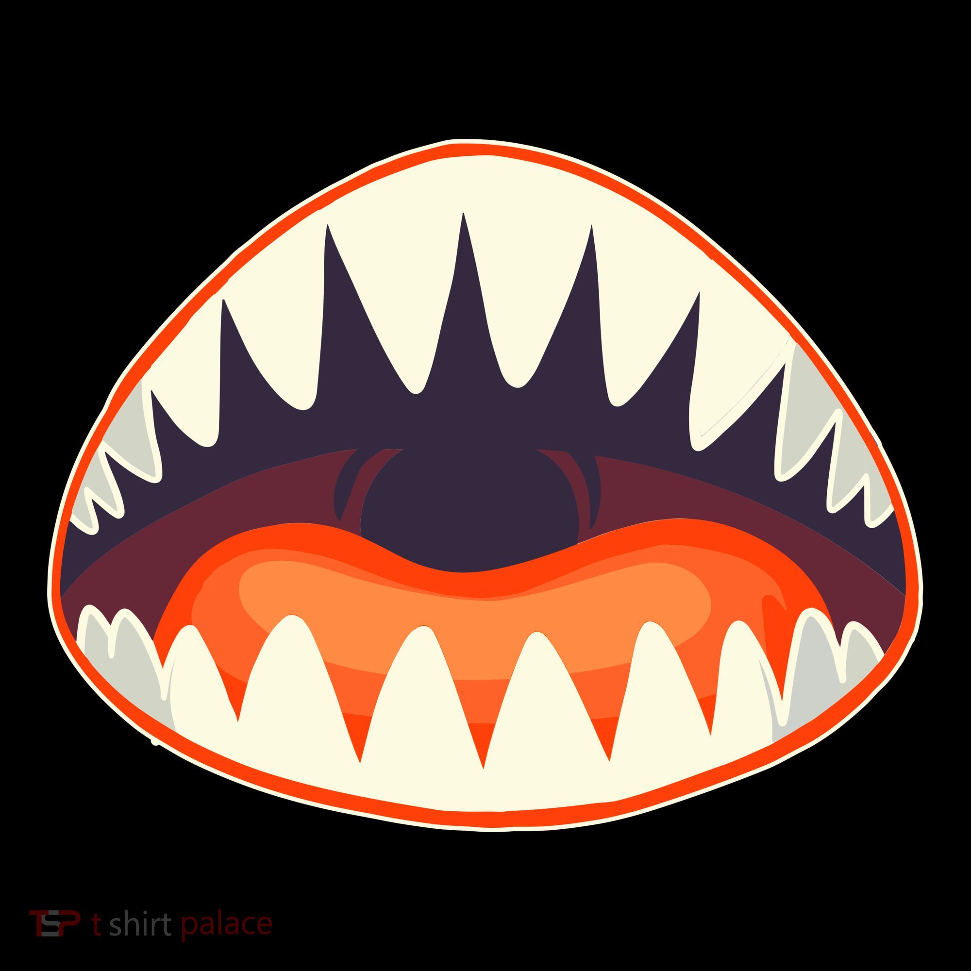 Funny Open Mouth Shark Attack Toddler Hoodie