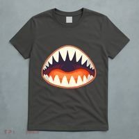 Funny Open Mouth Shark Attack T-Shirt thumb 5