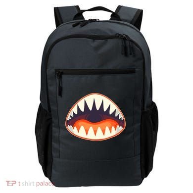 Funny Open Mouth Shark Attack Backpack