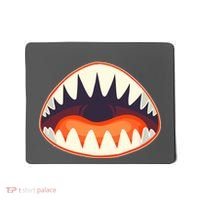 Funny Open Mouth Shark Attack Mousepad thumb 0