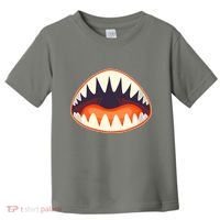 Funny Open Mouth Shark Attack Toddler T-Shirt thumb 0
