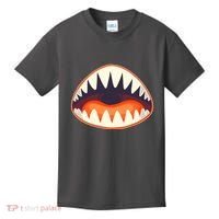 Funny Open Mouth Shark Attack Kids T-Shirt thumb 0
