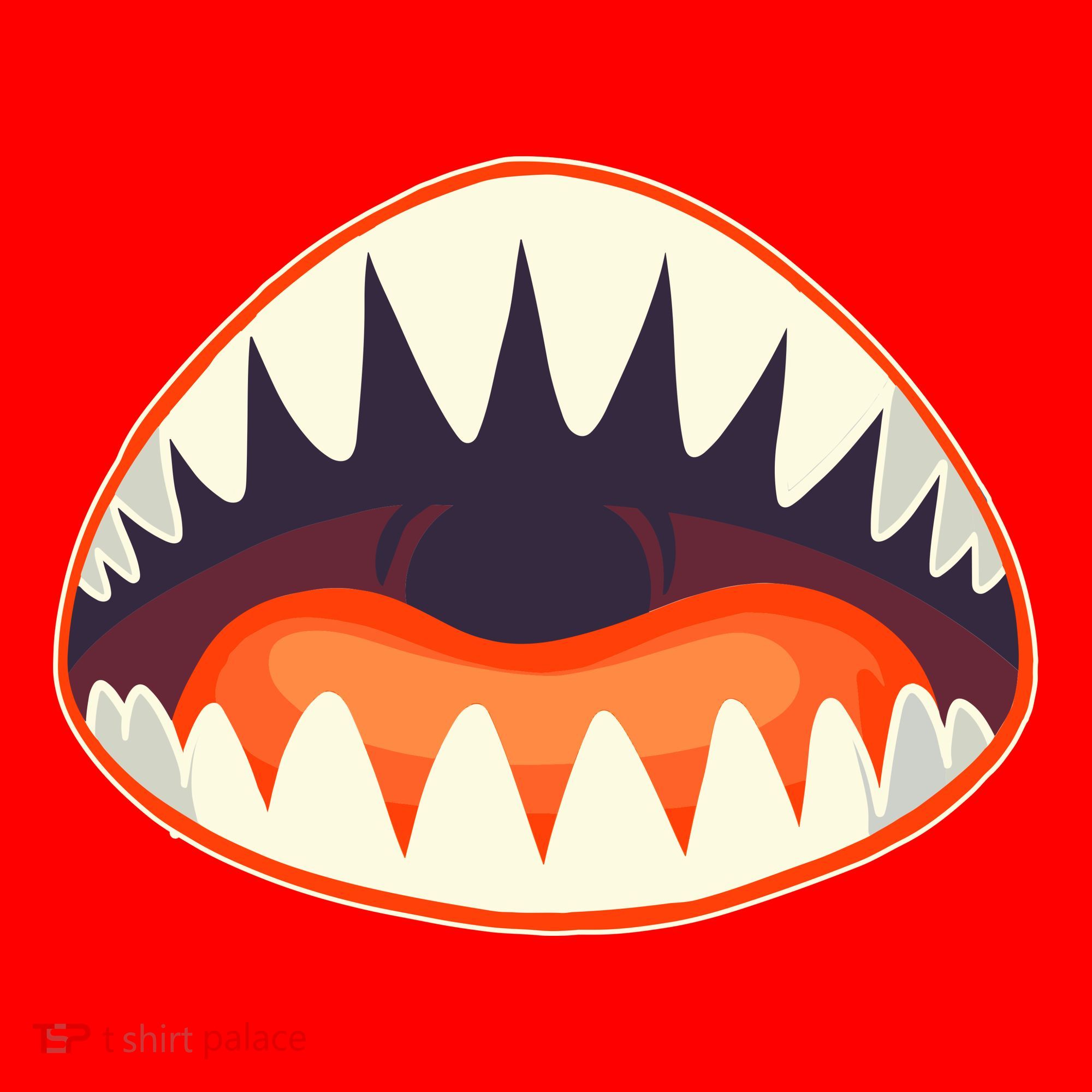 Funny Open Mouth Shark Attack Santa Hat