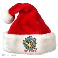 Funny Otter Mom Pun Mama Like No Otter Cute Mothers Day Funny Gift Santa Hat thumb 0