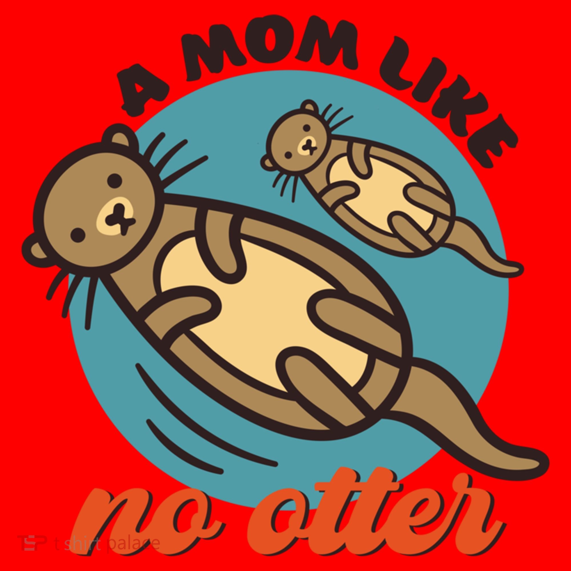 Funny Otter Mom Pun Mama Like No Otter Cute Mothers Day Funny Gift Santa Hat