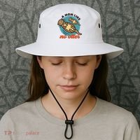 Funny Otter Mom Pun Mama Like No Otter Cute Mothers Day Funny Gift Bucket Hat thumb 3