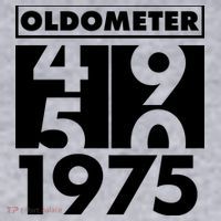 Funny Oldometer Made In 1975 50th Birthday Women's Racerback Cropped Tank thumb 2