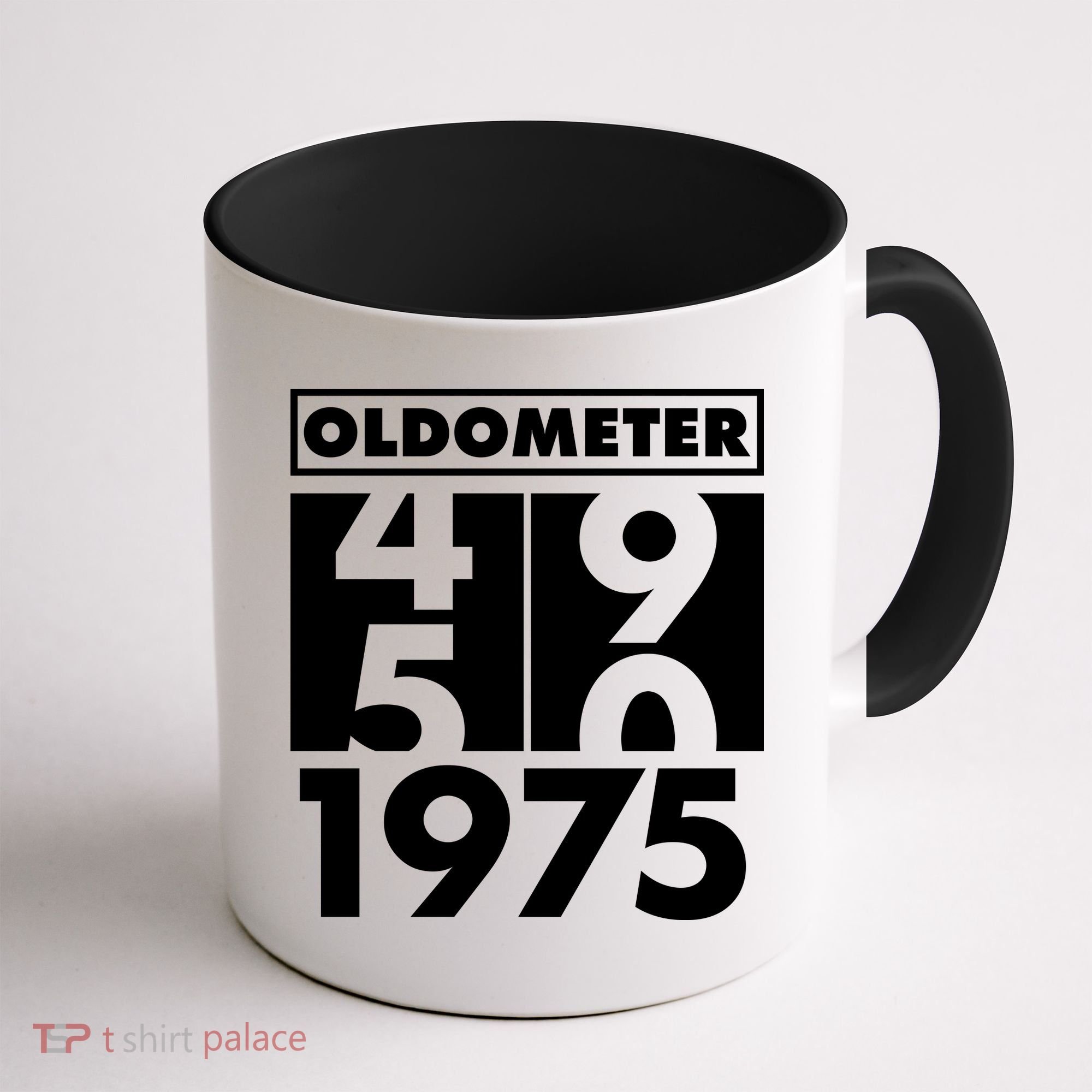 Funny Oldometer Made In 1975 50th Birthday Coffee Mug