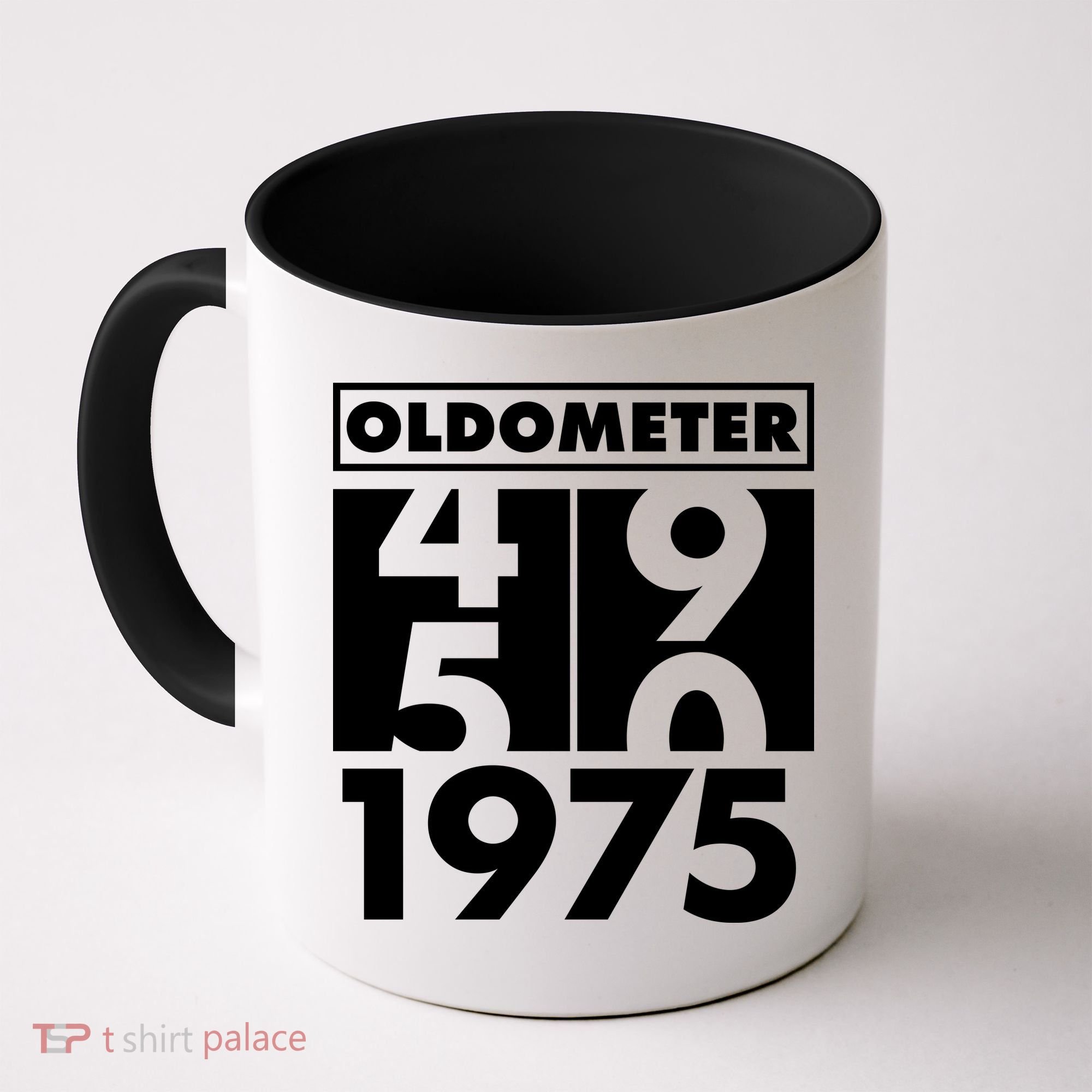 Funny Oldometer Made In 1975 50th Birthday Coffee Mug