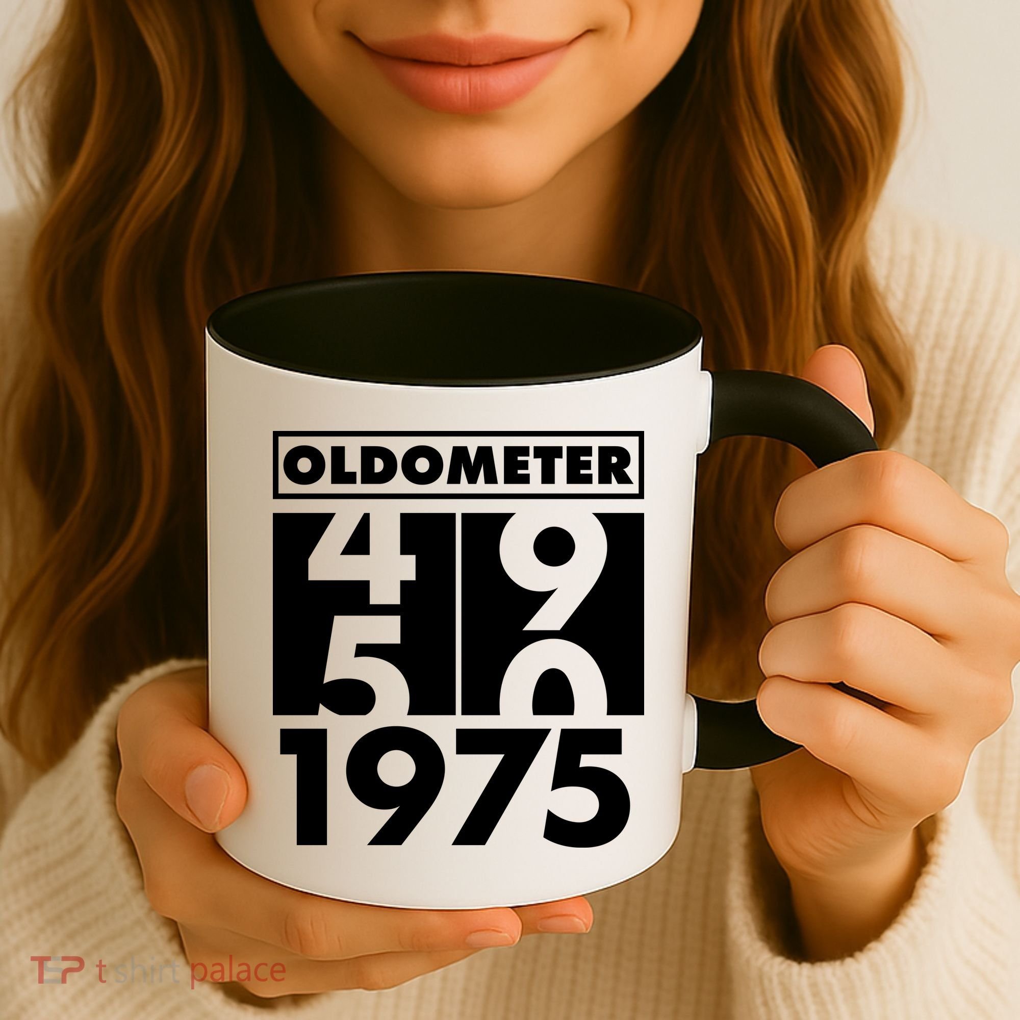 Funny Oldometer Made In 1975 50th Birthday Coffee Mug