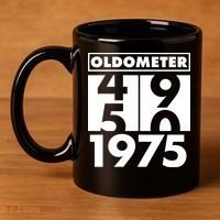 Funny Oldometer Made In 1975 50th Birthday 11oz C Handle Ceramic Mug thumb 4