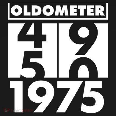 Funny Oldometer Made In 1975 50th Birthday Ornament