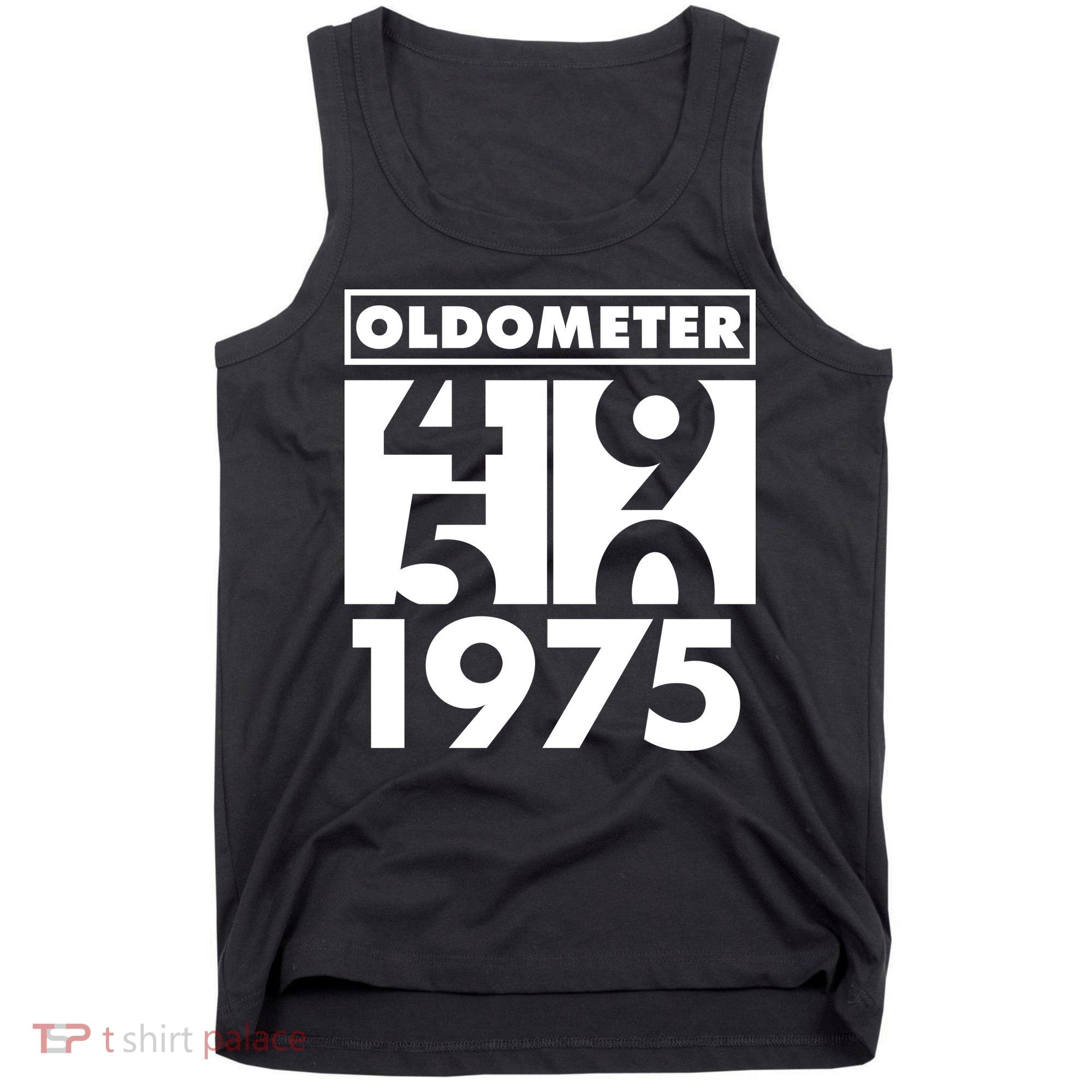 Funny Oldometer Made In 1975 50th Birthday Tank Top