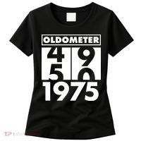 Funny Oldometer Made In 1975 50th Birthday Women's T-Shirt thumb 0