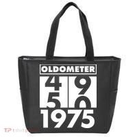Funny Oldometer Made In 1975 50th Birthday Tote Bag thumb 0