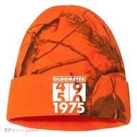 Funny Oldometer Made In 1975 50th Birthday Kati Licensed 12" Camo Cuffed Beanie thumb 0
