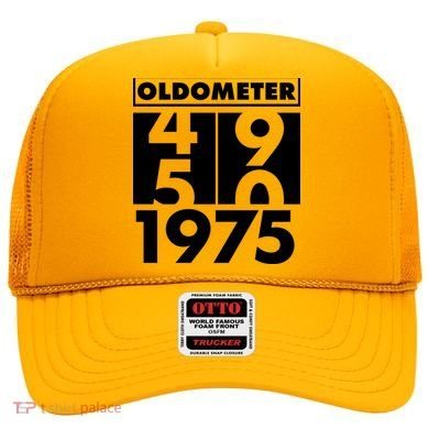 Funny Oldometer Made In 1975 50th Birthday Hat