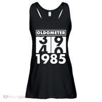 Funny Oldometer Made In 1985 40th Birthday Ladies Essential Flowy Tank thumb 0