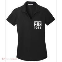 Funny Oldometer Made In 1985 40th Birthday Women's Dry Zone Grid Polo thumb 0