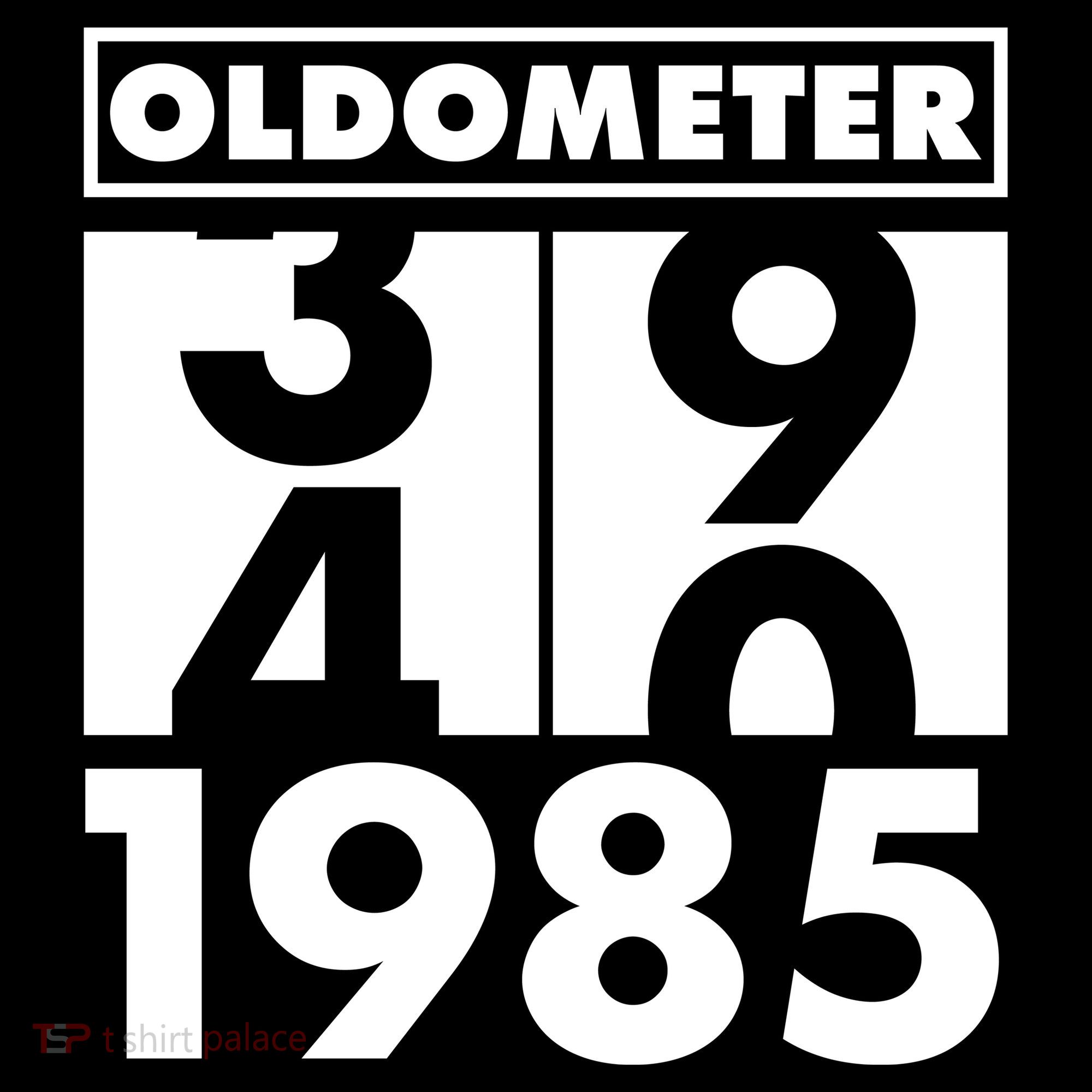 Funny Oldometer Made In 1985 40th Birthday Women's Hoodie