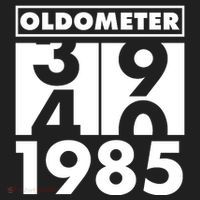 Funny Oldometer Made In 1985 40th Birthday Urban Oversized Heavyweight T-Shirt thumb 2