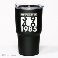Funny Oldometer Made In 1985 40th Birthday Tumbler thumb 0