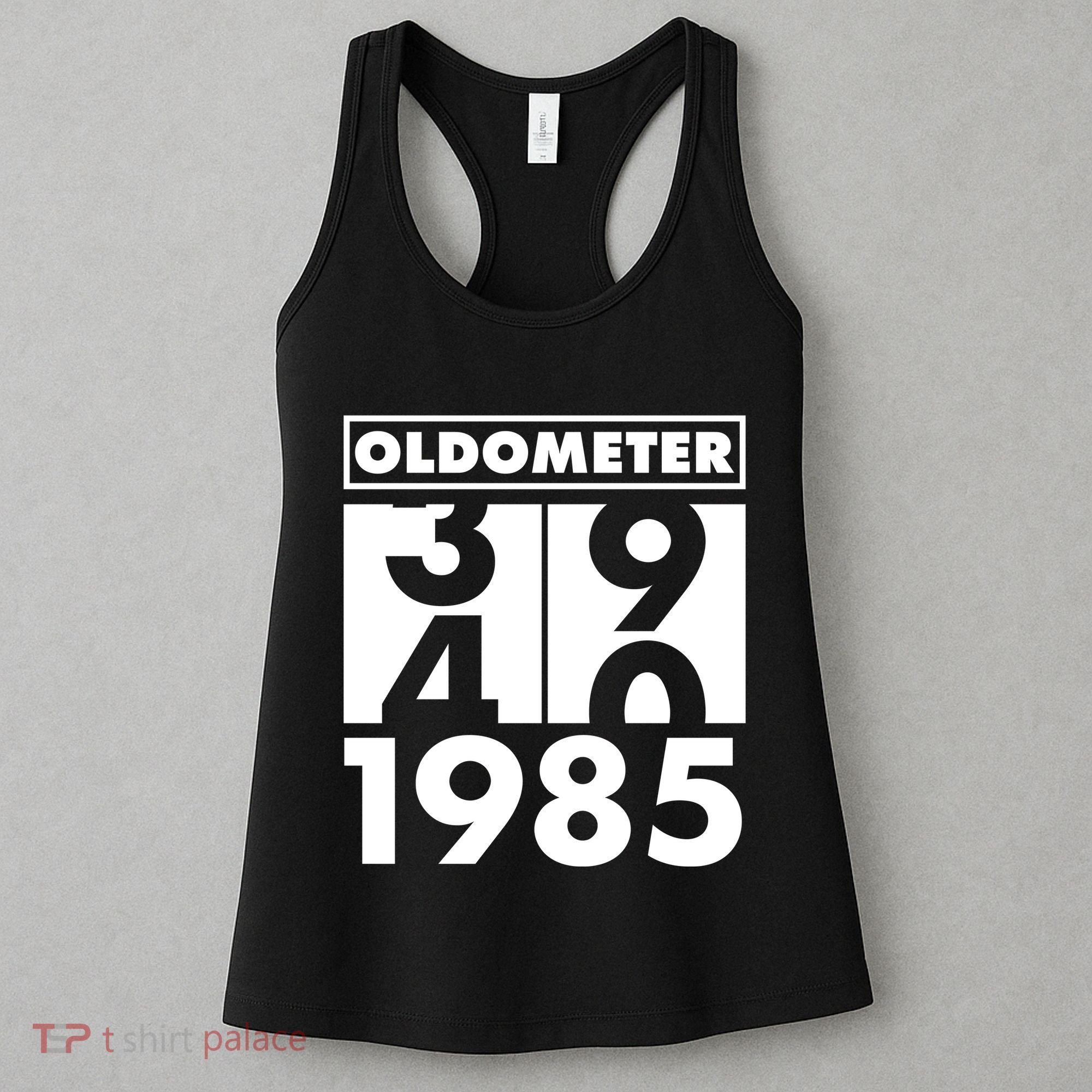 Funny Oldometer Made In 1985 40th Birthday Women's Tank Top