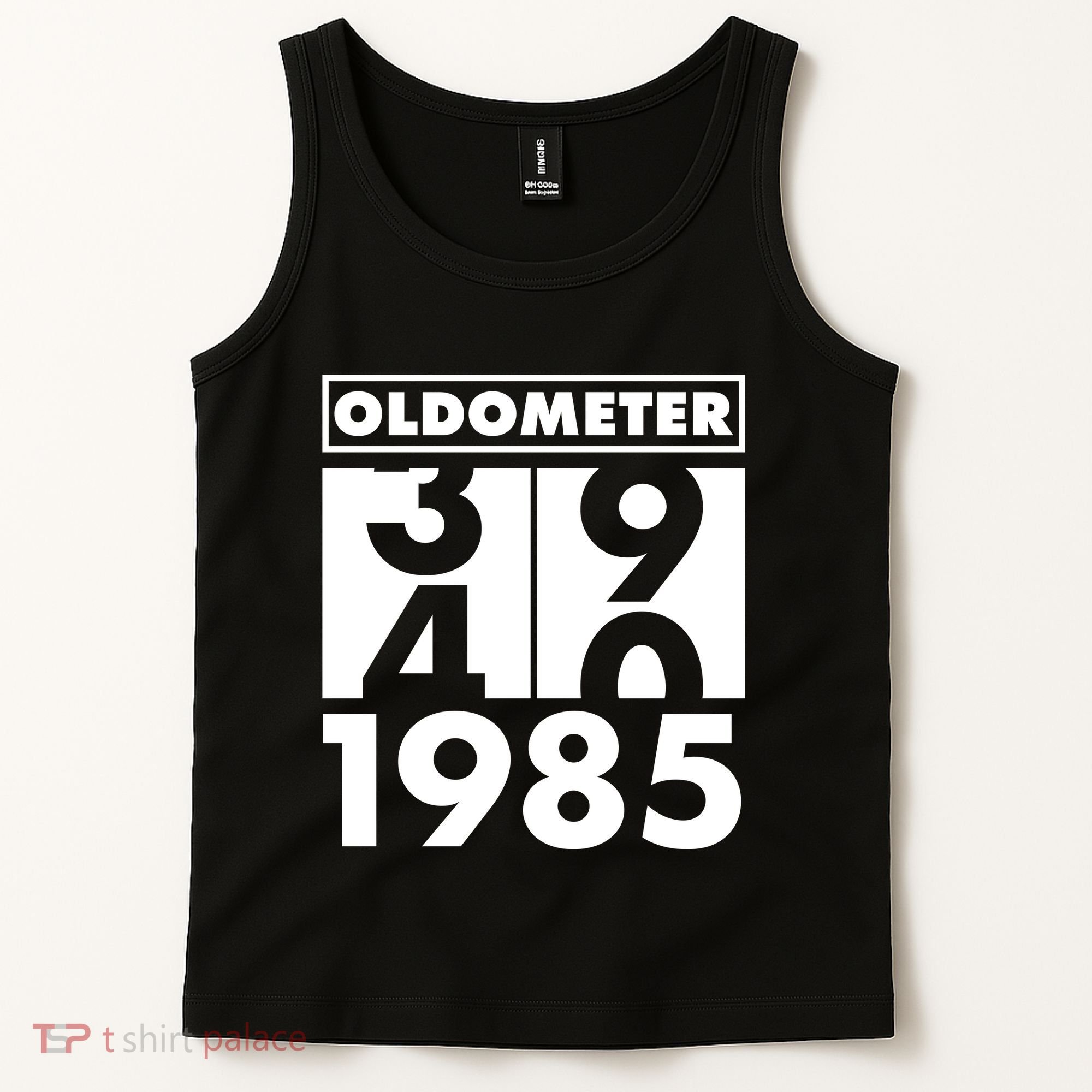 Funny Oldometer Made In 1985 40th Birthday Tank Top