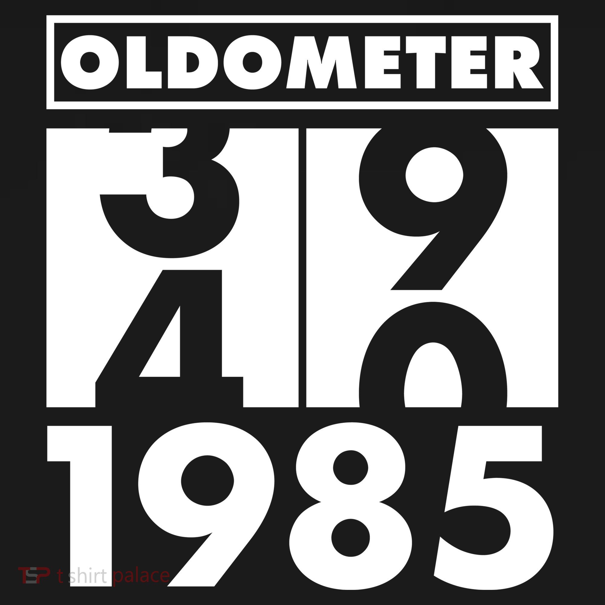 Funny Oldometer Made In 1985 40th Birthday Women's Perfect Tri Rocker Tank