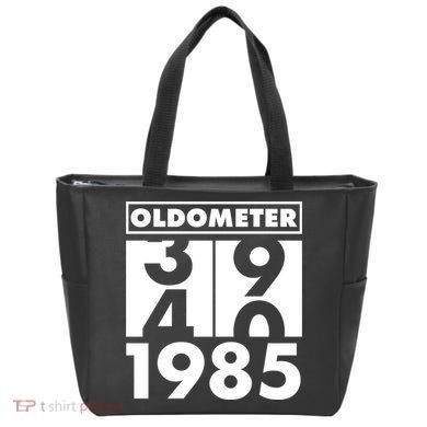 Funny Oldometer Made In 1985 40th Birthday Tote Bag